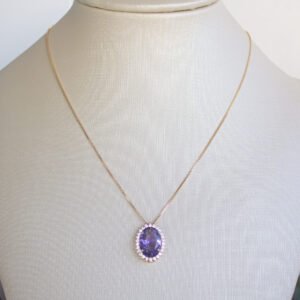 Gargantilha Life Color Folheada a ouro 18k com detalhes em micro cravações em zircônias - Image 2