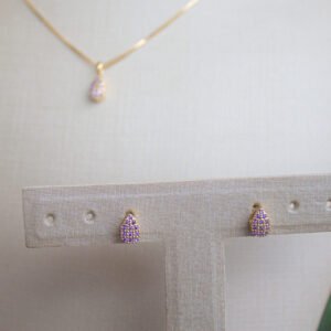 Conjunto Pequenas Gotas Cravejadas - Image 2
