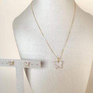 Conjunto Butterfly Folheado a ouro18k - Image 2