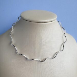 Choker Aro Folheado a Prata - Image 1