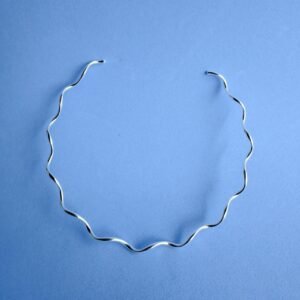 Choker Aro Folheado a Prata - Image 2