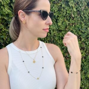 Conjunto Trevo Folheado a ouro 18k - Image 3