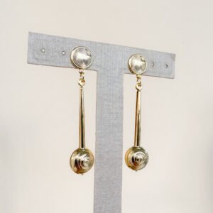 Brinco Laíza Folheado a Ouro 18k - Image 1