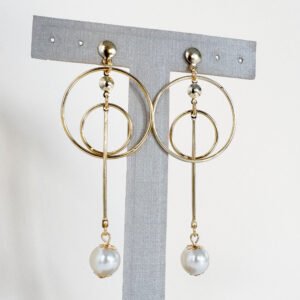Brinco Alicia Folheado a Ouro 18k - Image 1