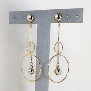 Brinco Ayla Folheado a Ouro 18k - Image 1