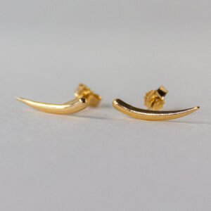 Brinco Ear Cuff Minimalista Folheado a ouro 18k - Image 1