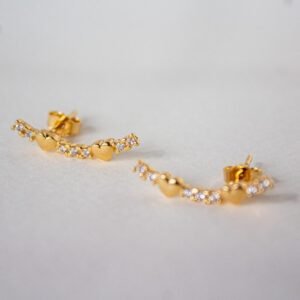 Brinco Ear Cuff Folheado a ouro 18k - Image 2