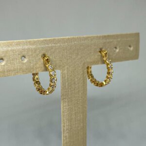 Brinco Argola Folheado a ouro 18k - Image 2