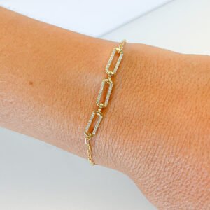 Pulseira Elos Folheada a ouro 18k - Image 1