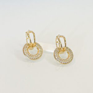 Brinco Argola folheado a ouro 18k - Image 1