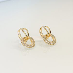 Brinco Argola folheado a ouro 18k - Image 2
