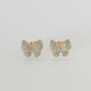 Brinco Borboleta Folheado a ouro 18k - Image 2