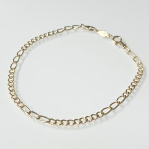 Pulseira Piastrine unissex Folheada a ouro 18k - Image 1