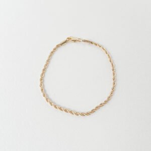 Pulseira Cordão Baiano folheado a ouro 18k Pul11f - Image 2