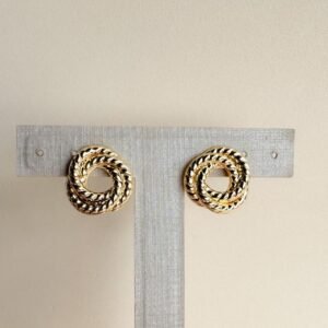 Brinco Ninho Folheado a ouro 18k - Image 2