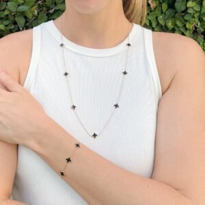 Pulseira Trevo Folheada a ouro 18k - Image 4