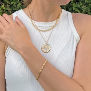 Pulseira Elos Folheada ouro 18k - Image 2