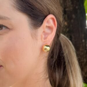 Brinco Balll Folheado a ouro 18k - Image 4