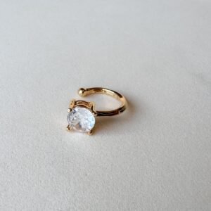 Piercing Fake Ponto de Luz Folheado a Ouro 18k - Image 1