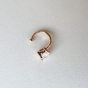 Piercing Fake Ponto de Luz Folheado a Ouro 18k - Image 2