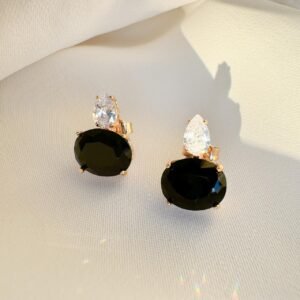Brinco Princesa Zircônia folheado a ouro 18k - Image 2