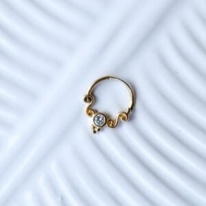Piercing Aurora Folheado a Ouro18k - Image 1