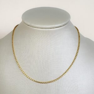 Gargantilha Cartier folheada a ouro 18k - Image 1
