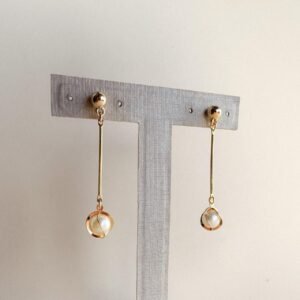 Brinco Brenda Folheado a Ouro 18k - Image 1