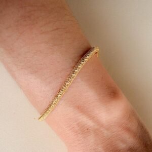 Pulseira Malha Folheada a ouro 18k - Image 1