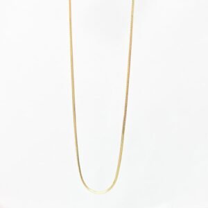 Gargantilha Rabo de Rato Folheada a ouro 18k - Image 1